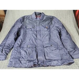 UNTUCKit Men's Bollinger Deep Navy Jacket 100% Nylon Size 2XL